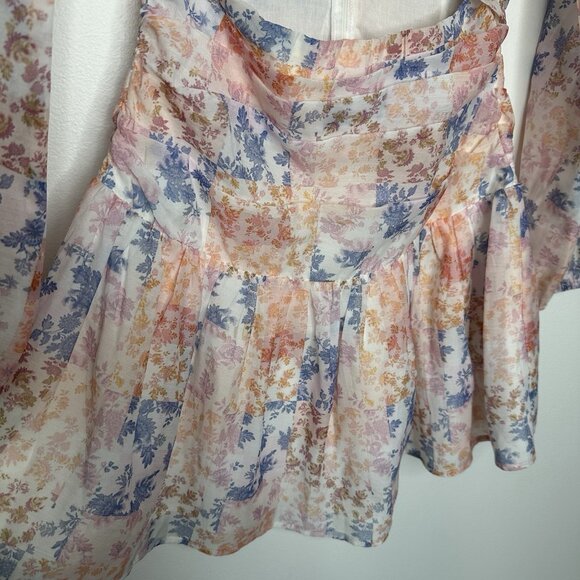 Atoir The Solo Mini Dress Size 4 Cut-Out in Romance Patch - Picture 5 of 12